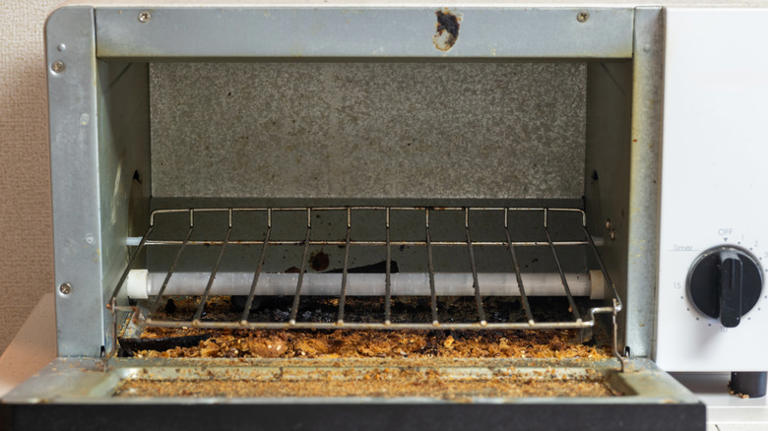 The cleaning trick that'll get your gunky toaster oven sparkling in minutes