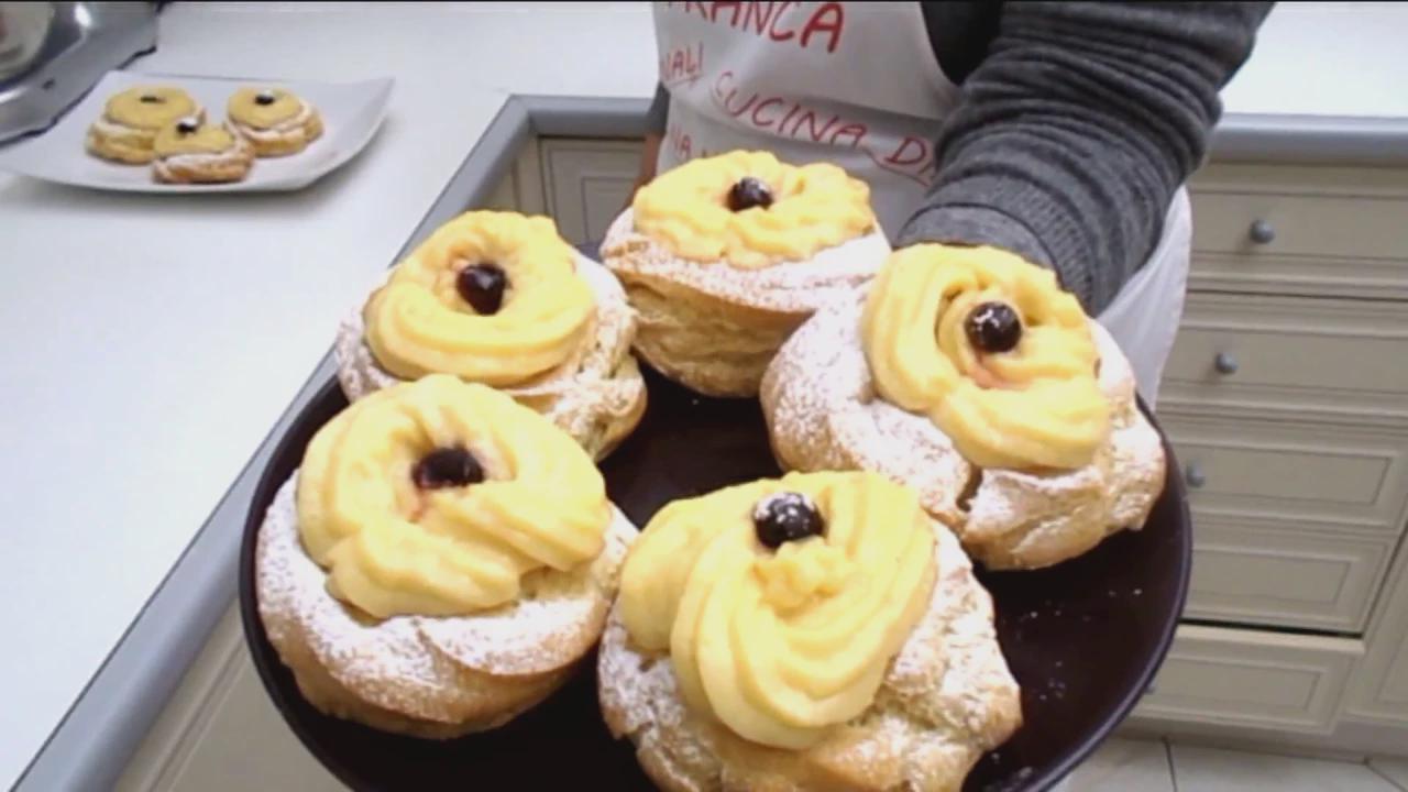 Zeppole di San Giuseppe fatte in casa 😍 al forno e fritte