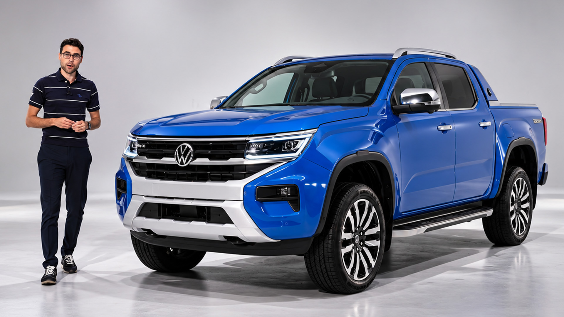 The new Volkswagen Amarok offers pickup truck capabilities for everyday use