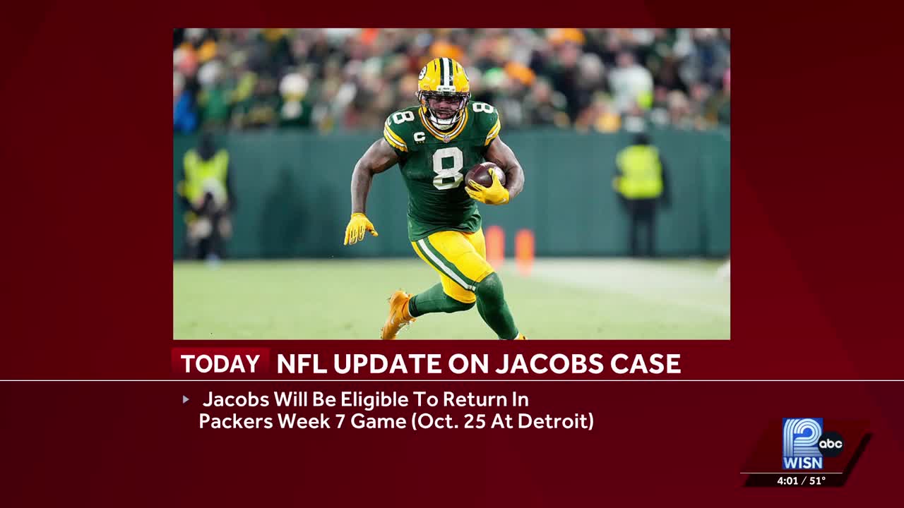 ESPN: Packers RB Josh Jacobs to be removed from NFL's commissioner ...