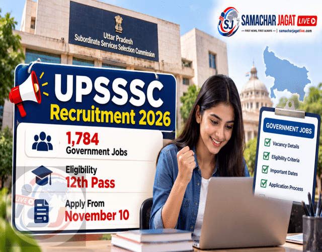 UPSSSC recruitment 2026: 1,784 government jobs for 12th pass candidates ...