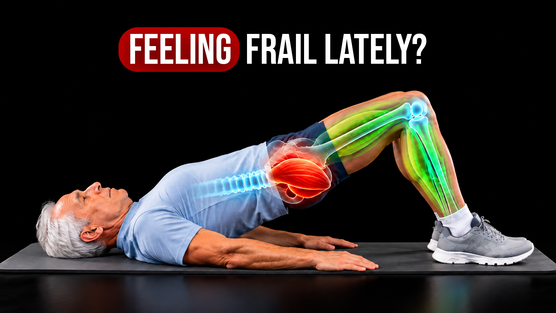 Glute bridges could help strengthen your body after 60