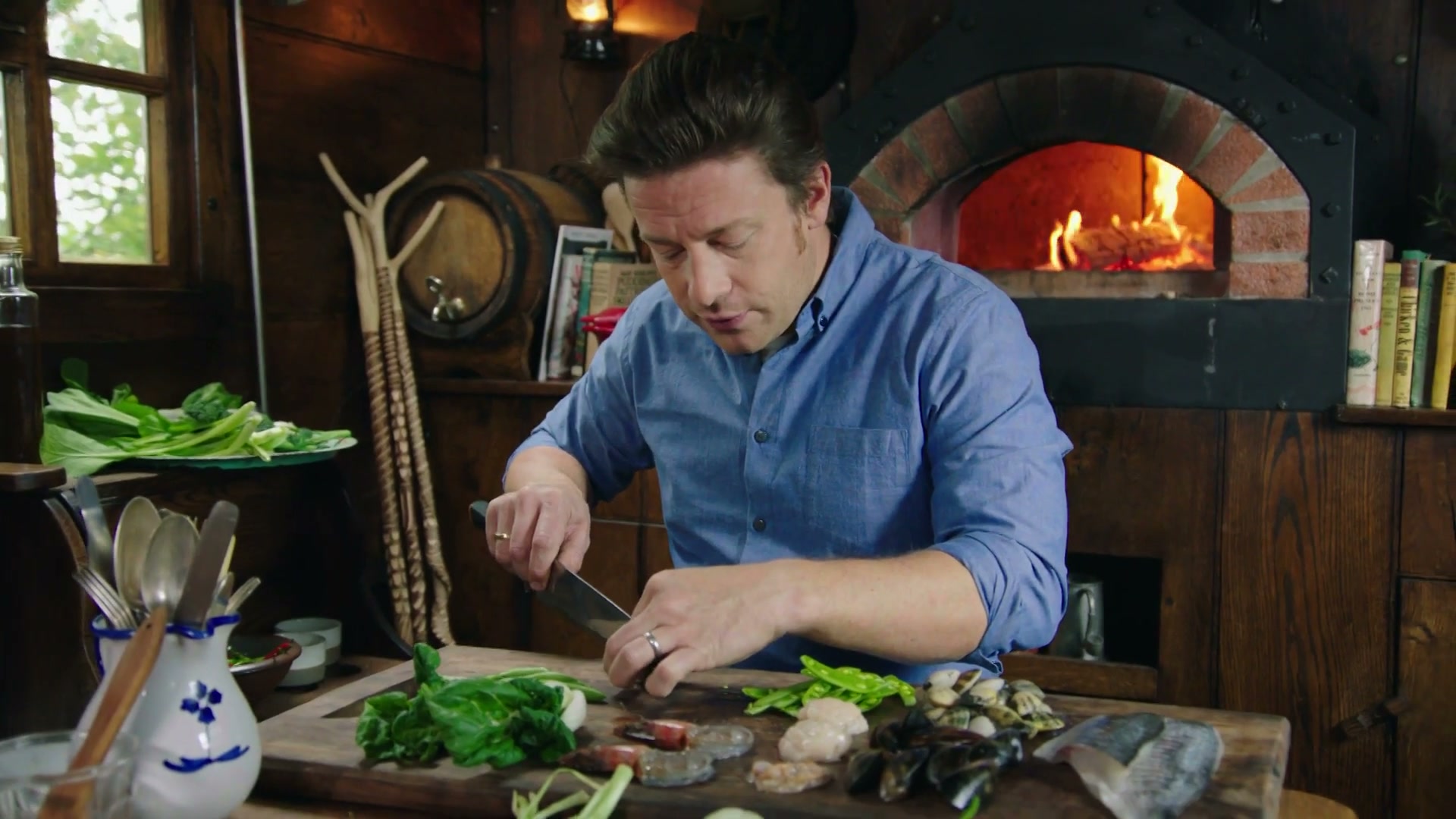 Asian seafood parcels | Jamie & Jimmy Food Fight Club