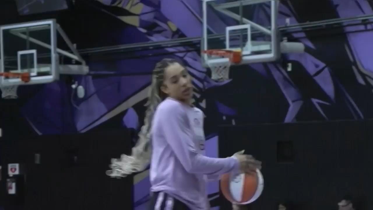 Valkyries hold final workout ahead of WNBA Finals