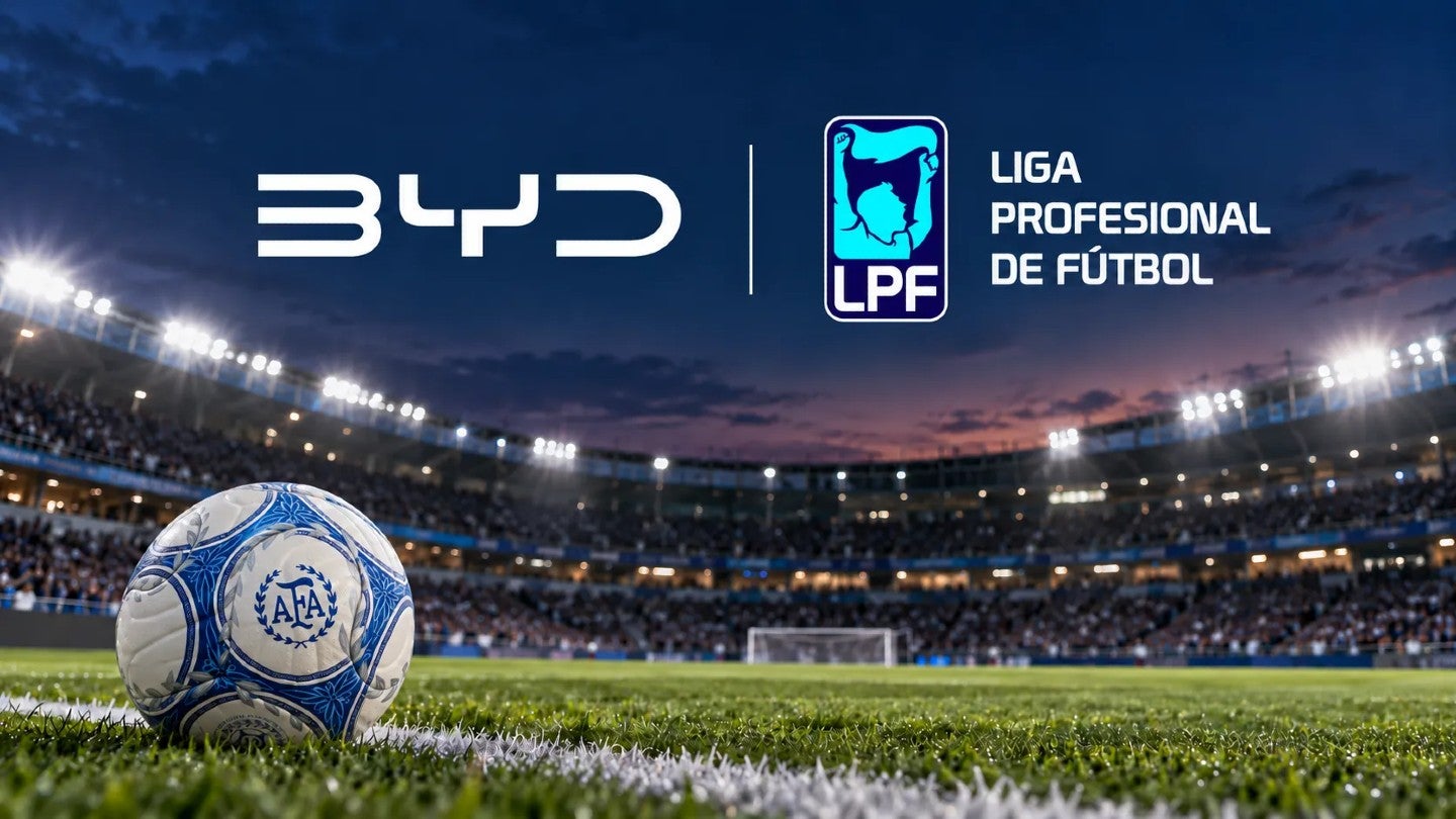 BYD continues South America growth as main sponsor for Argentina’s LPF