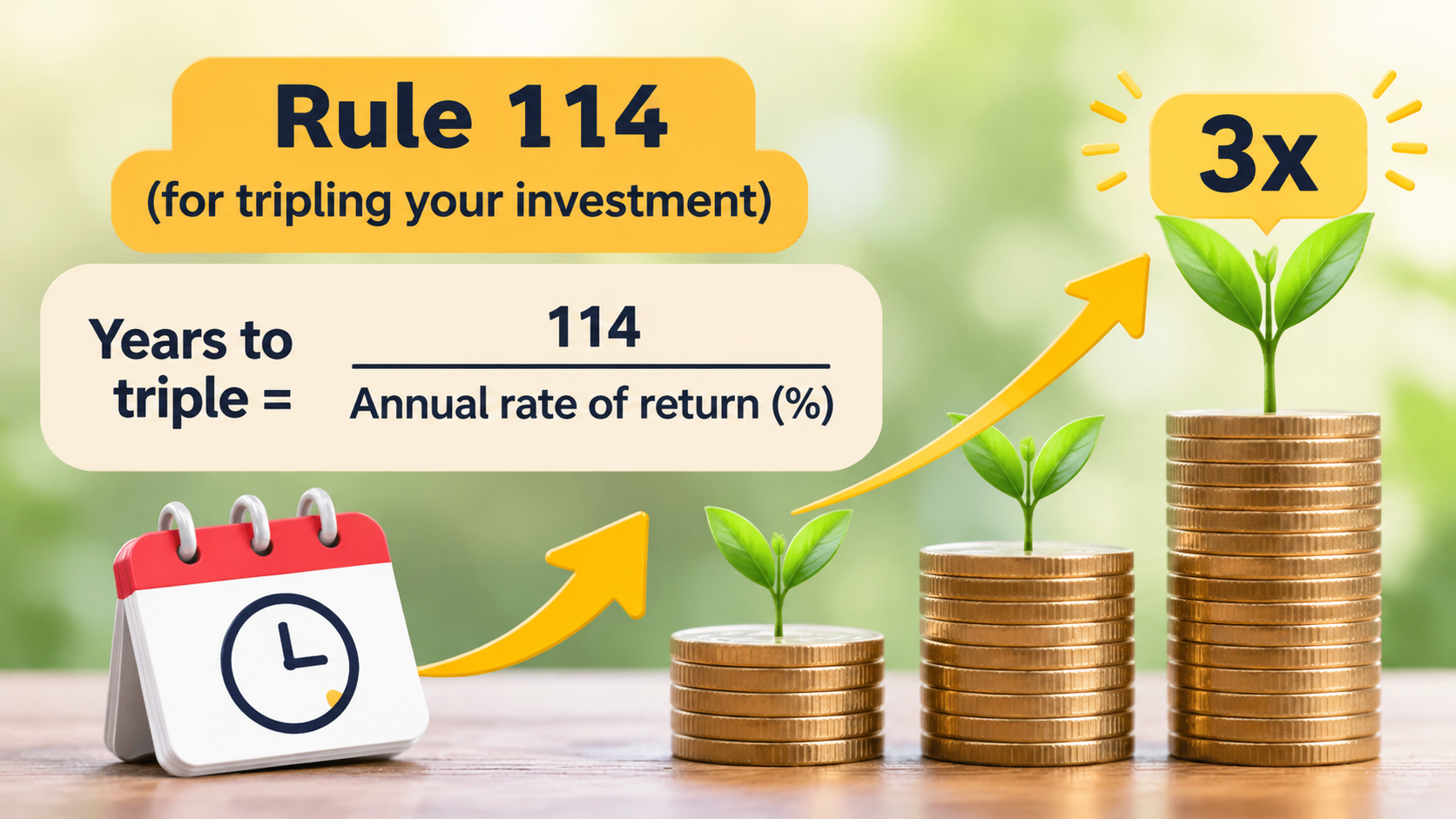 Explained: Want to know how long your investment will take to triple ...