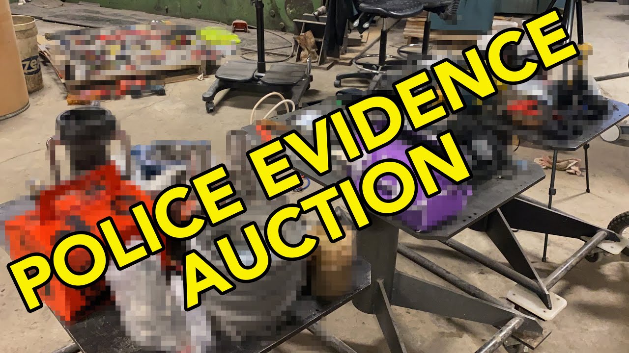 I bought a pallet of police evidence! 🤯