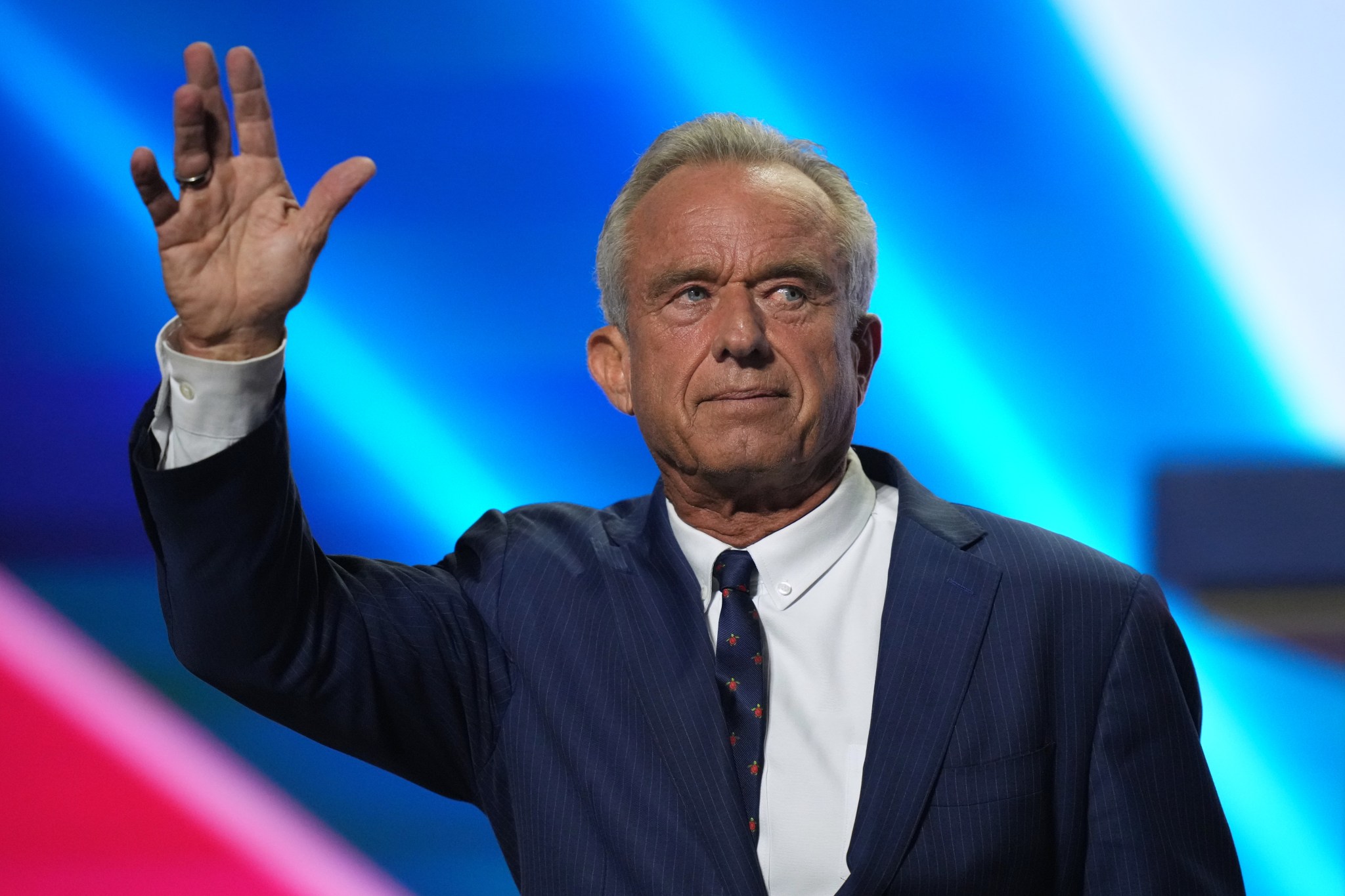 Staffers try to stop RFK Jr being asked about measles