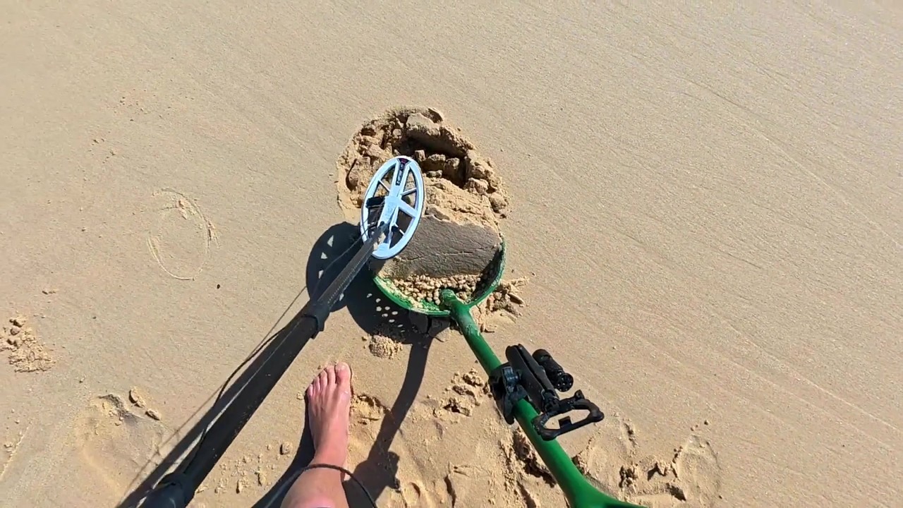 Michael Oliver finds diamond rings and old coins after a storm (part 1)