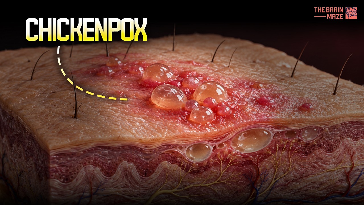 Chickenpox: it can return as shingles