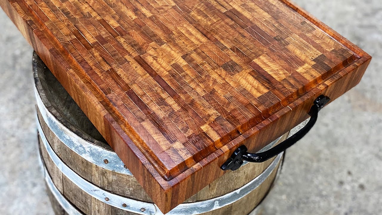 From barrel to butcher block - explained || woodworking