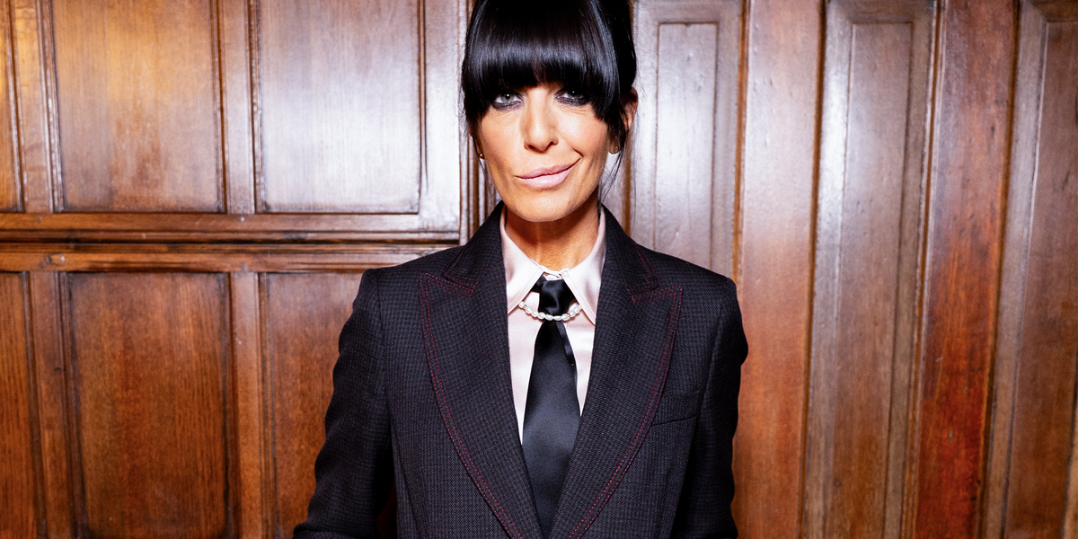 Claudia Winkleman just proved a houndstooth suit is the chic ...