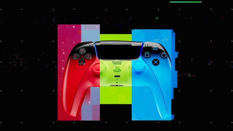 Controles DualSense Hyperpop Collection em promoção! Estilo neon para ...