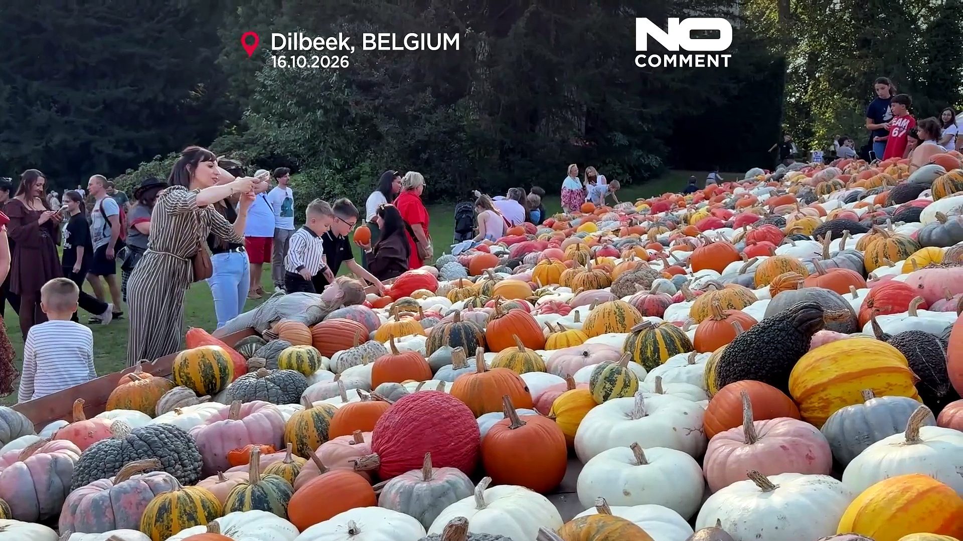 Belgium: Pumpkimania festival takes over Groot-Bijgaarden Castle