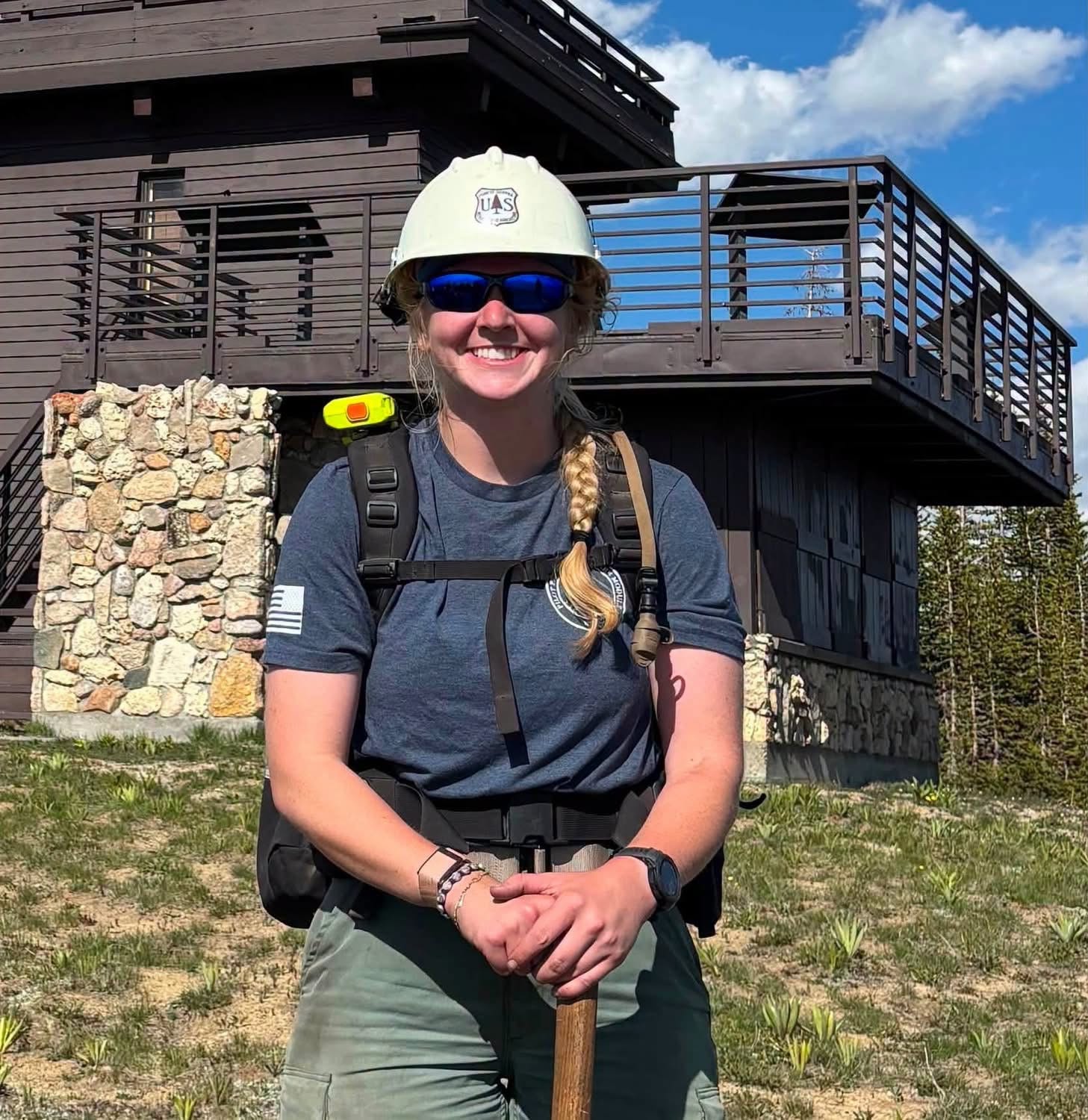 US Forest Service says firefighter died after being hit by tree