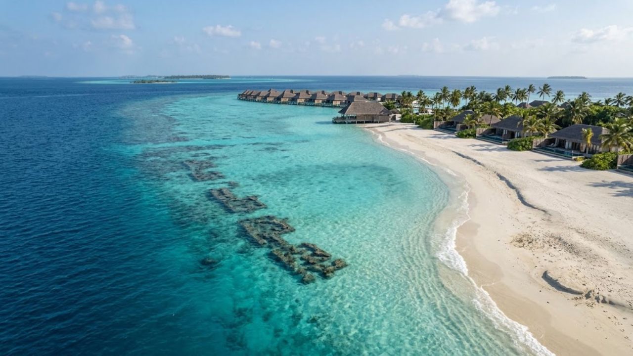 Artificial intelligence facilitates 90-foot expansion of Maldives beach ...