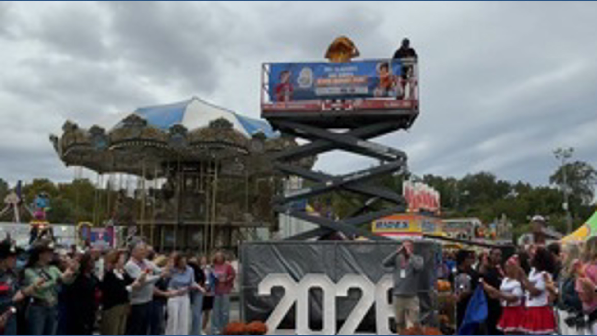 Arkansas State Fair celebrates with a corn dog drop