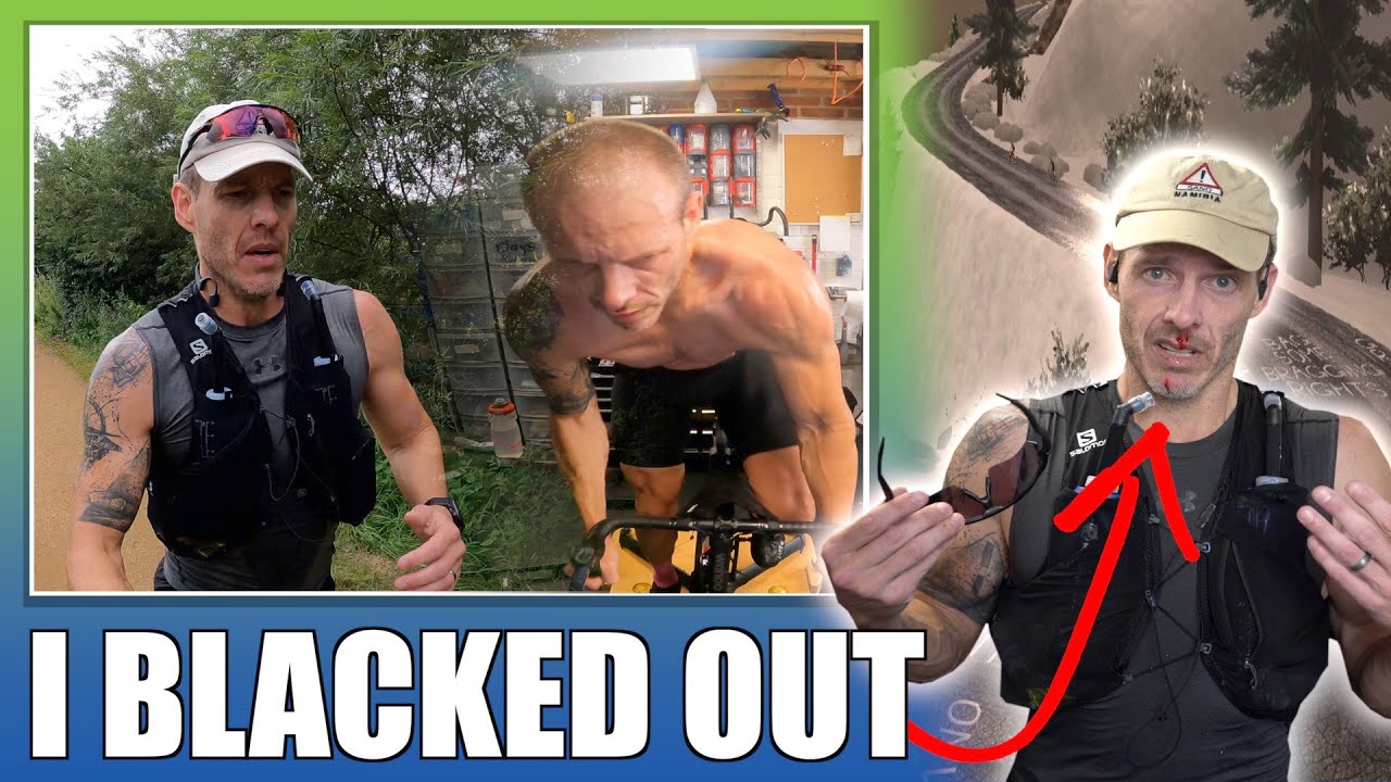 Taking on Alpe du Zwift and a marathon in one challenge!