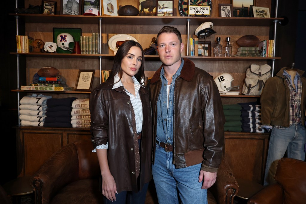 Christian McCaffrey trolls wife Olivia Culpo with cheeky parenting ...