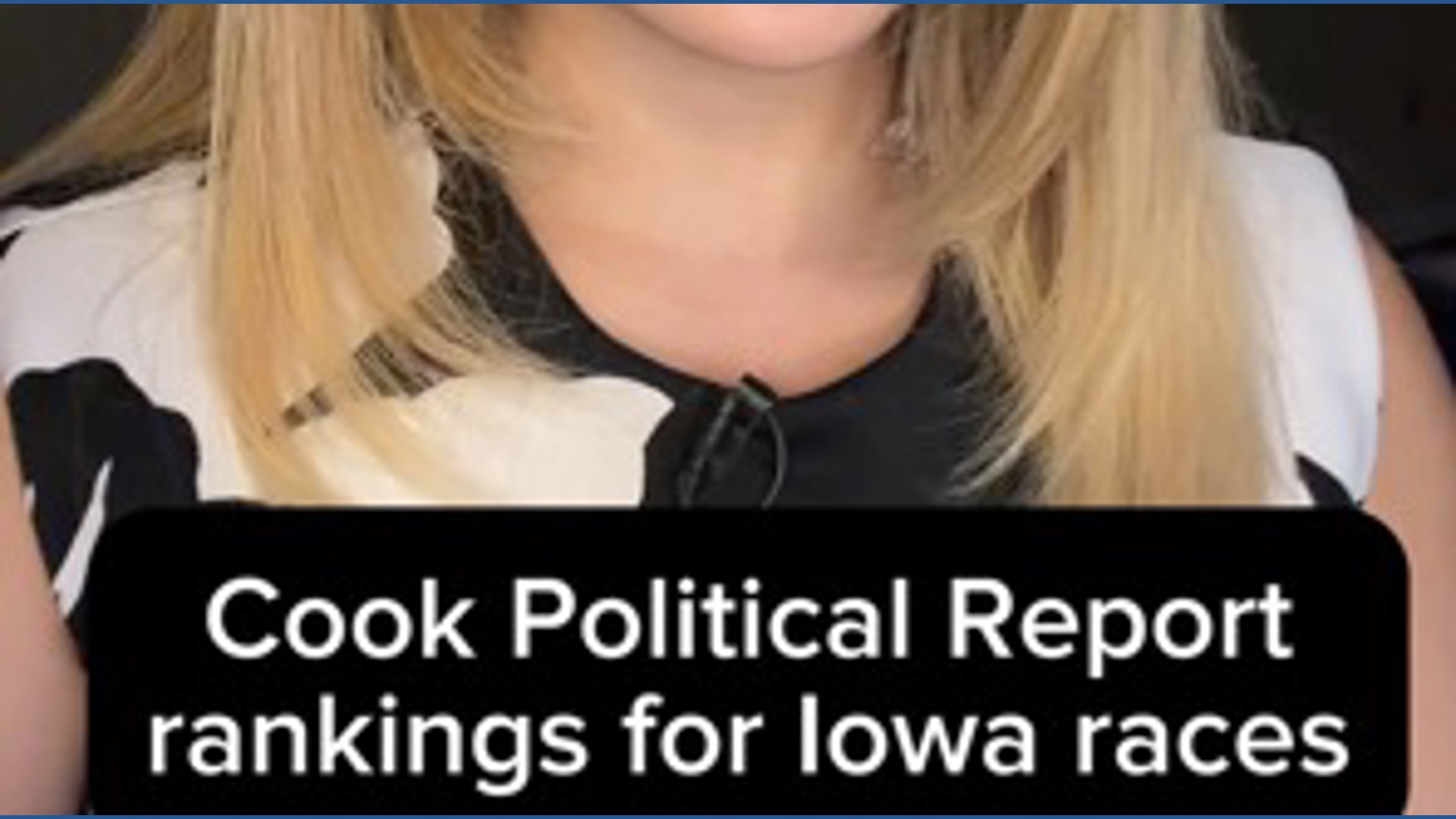 Cook Political Report shares updated rankings for upcoming Iowa races