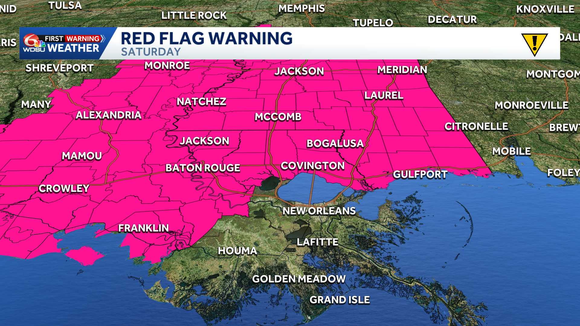 Impact Day Friday & Saturday: Red Flag Warning & Wind Advisory ...