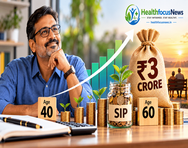 SIP calculator 2026: Start investing at 40 and aim for ₹3 crore by ...