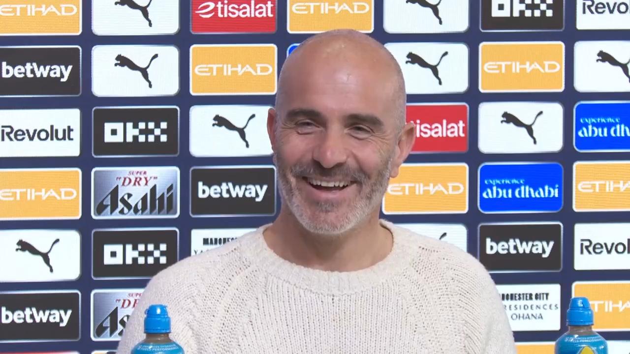 Maresca wants to see more inflatable bananas at the Etihad