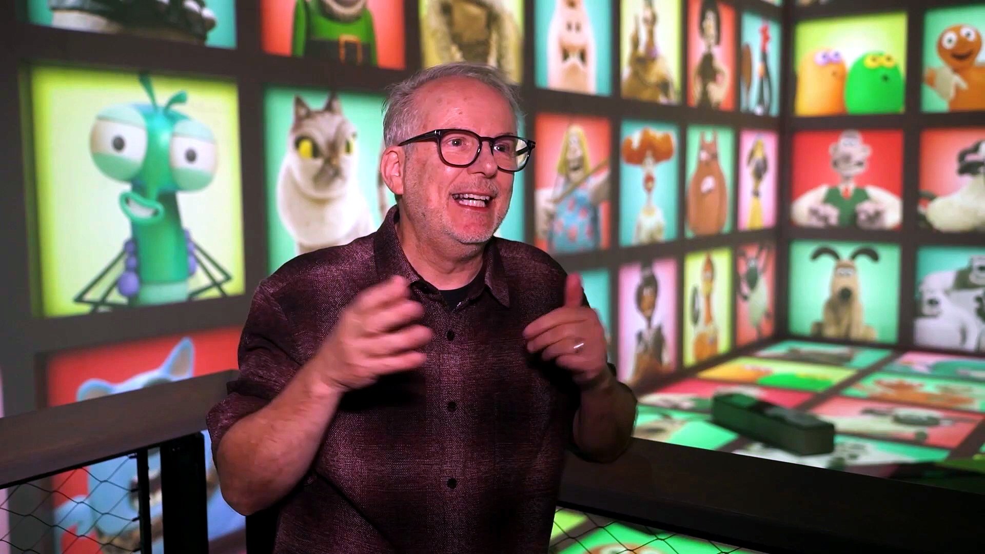 Wallace & Gromit creator Nick Park celebrates Aardman’s new immersive ...