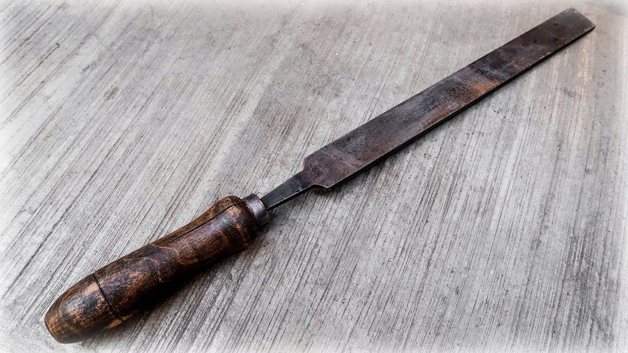 Nicholson file makeover – rust to ready