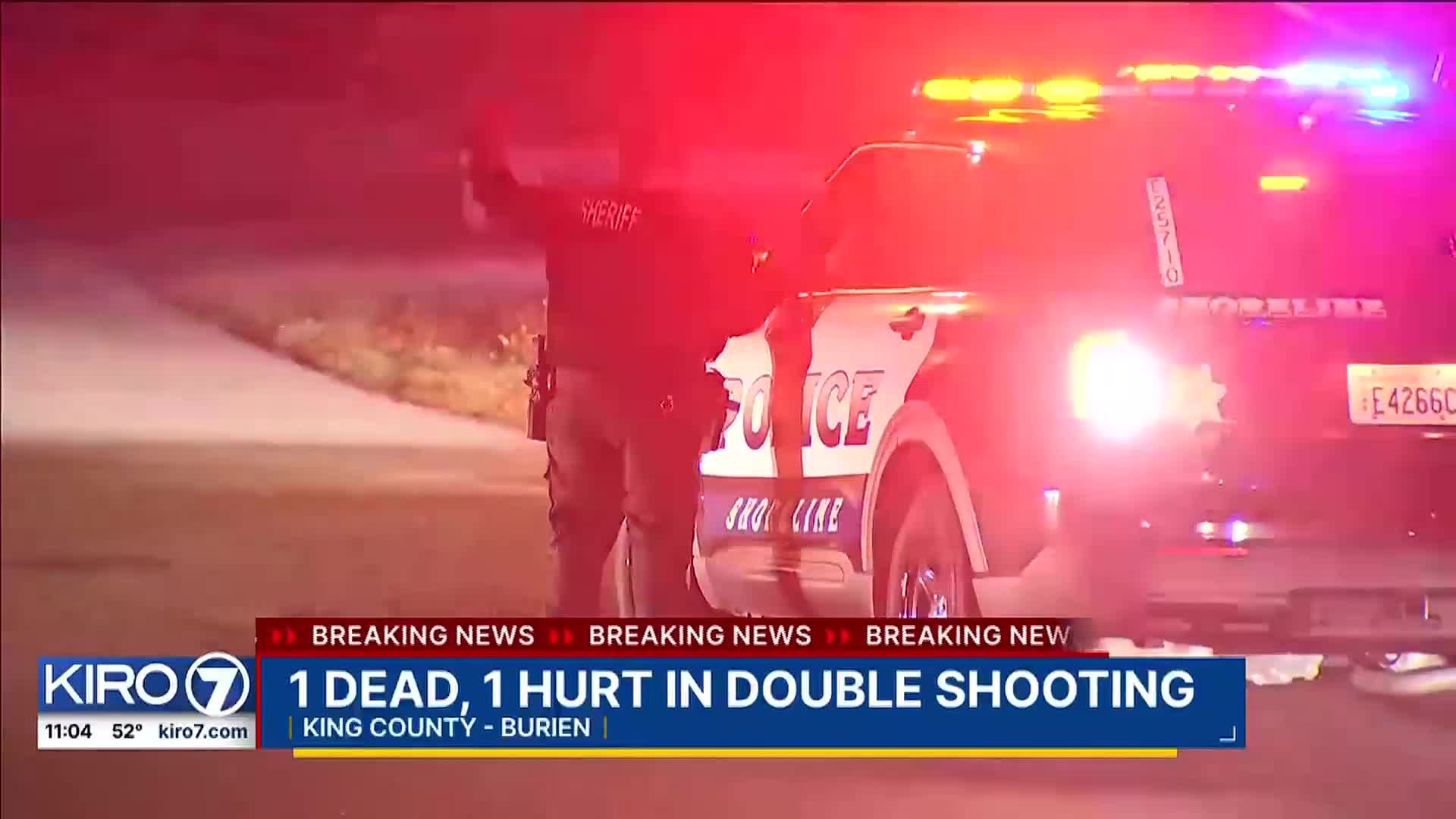 One man killed, second injured in Burien shooting