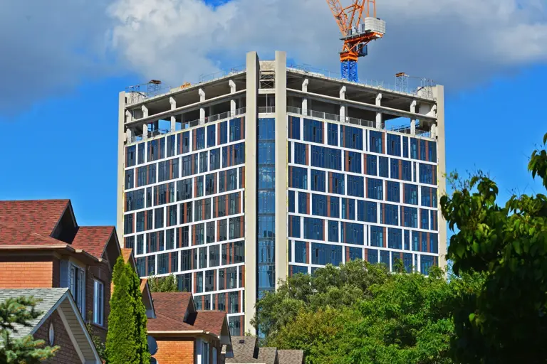An office-to-rental conversion in Flemingdon Park just won an award