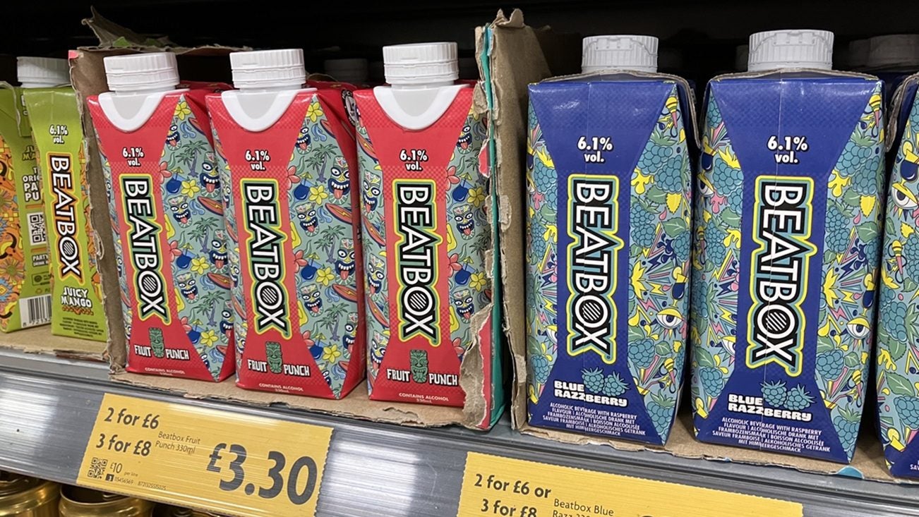 AB InBev's BeatBox rapped in UK over packaging