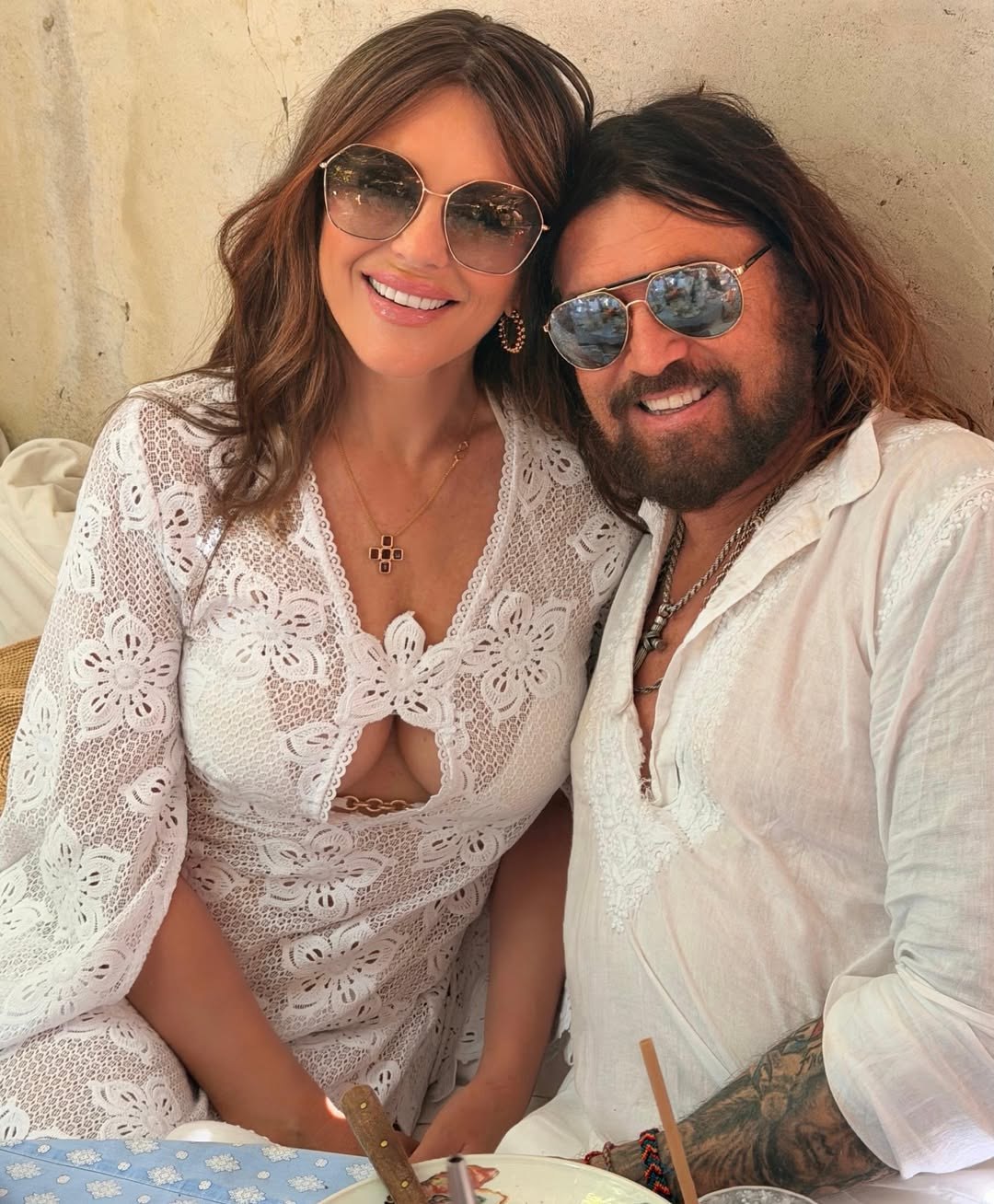 Billy Ray Cyrus and Elizabeth Hurley engaged after more than a year of ...
