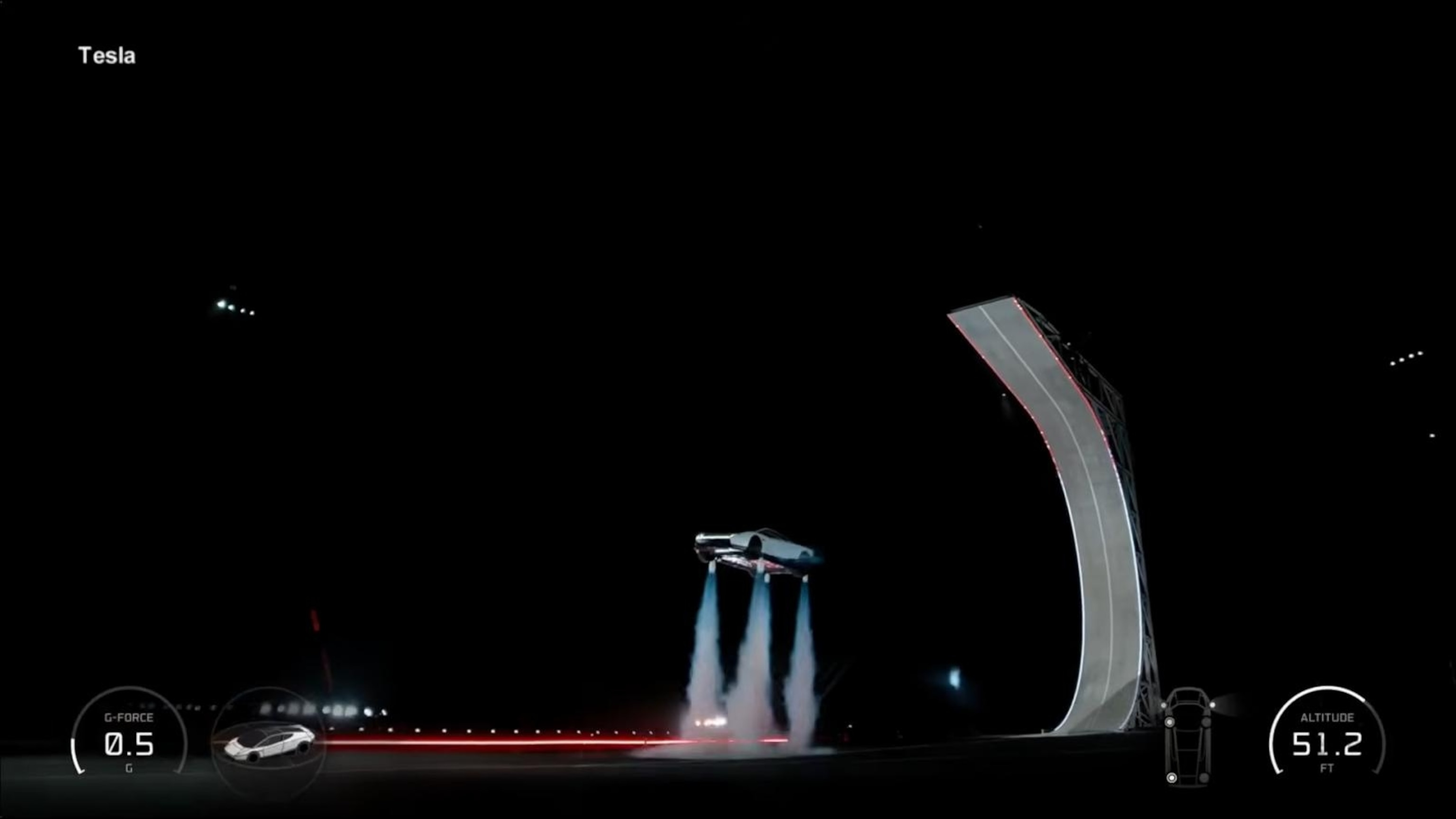 Elon Musk showcases Tesla Roadster as new flying car & other top stories