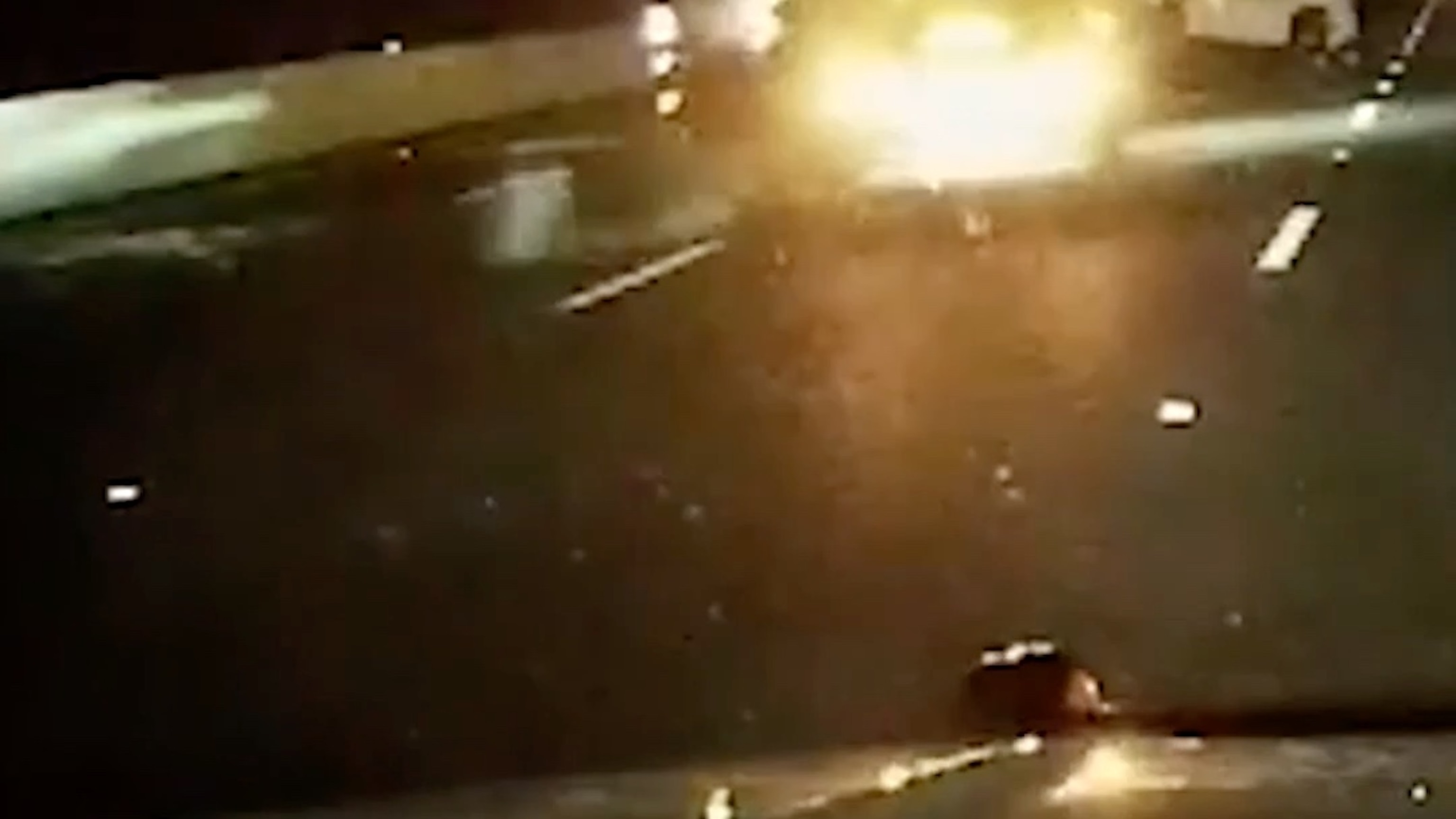 Self-driving Tesla crashes into highway patrol car, injures two officers