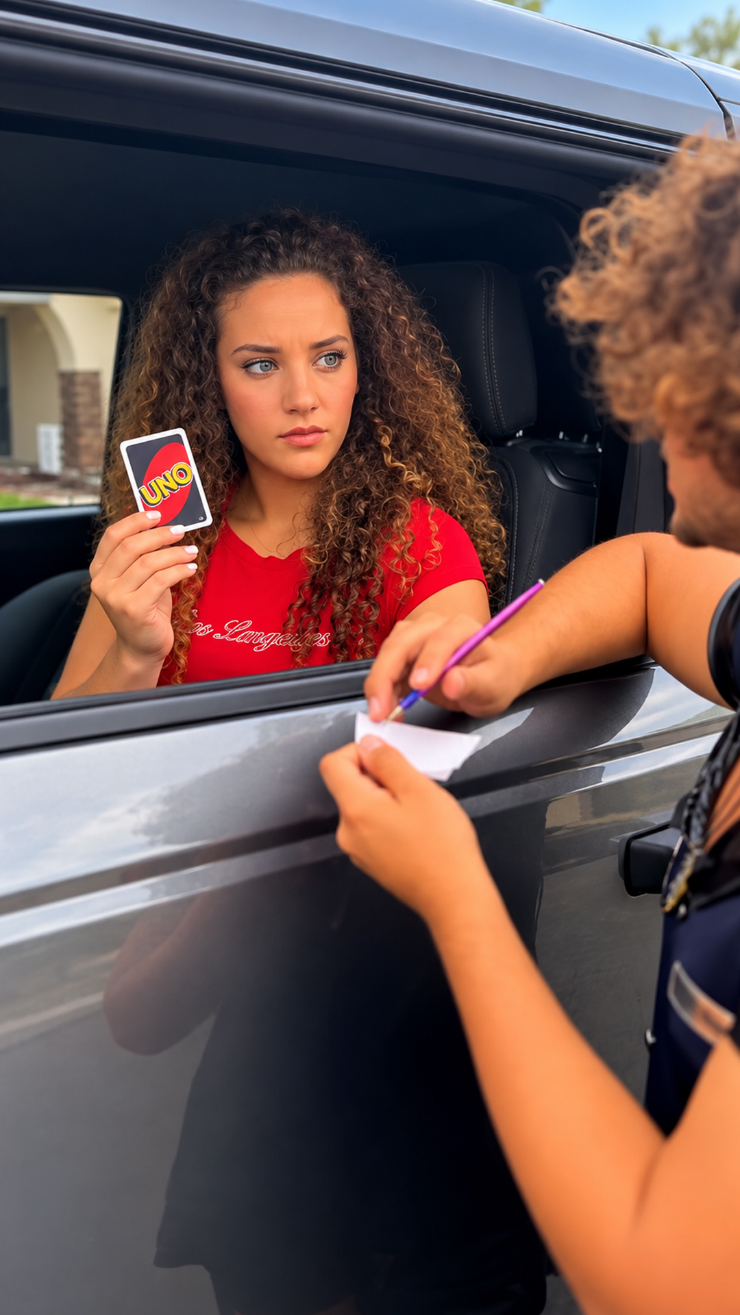 I used an UNO reverse card in real life