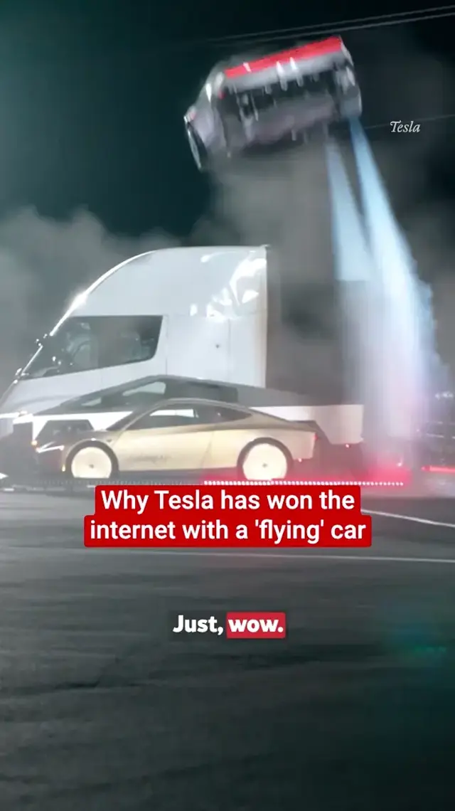 Why Tesla has won the internet with a 'flying' car