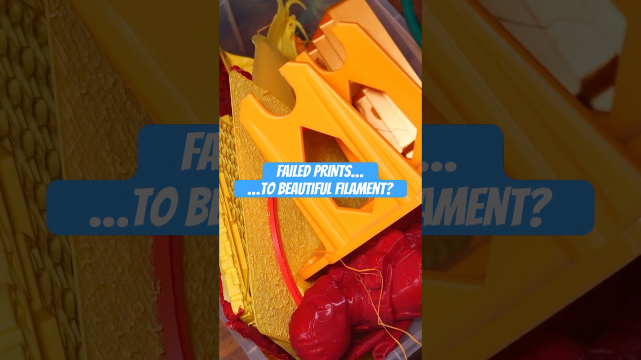 Can a DIY recycler make nice filament?