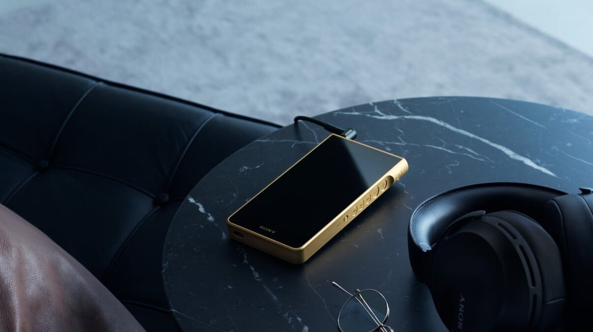 Sony gold-plated MP3 player is back, and it wants nearly $6,000
