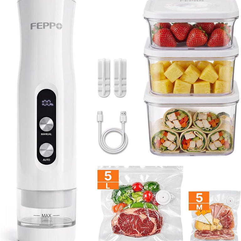 Keep food fresh for less with this FEPPO vacuum sealer Amazon deal