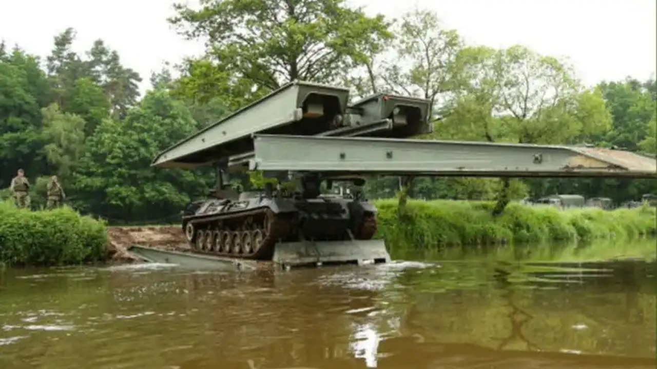 A river can stop an army cold - unless it has these bridge-building weapons