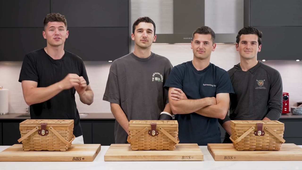Three brothers compete in another head-to-head cooking challenge