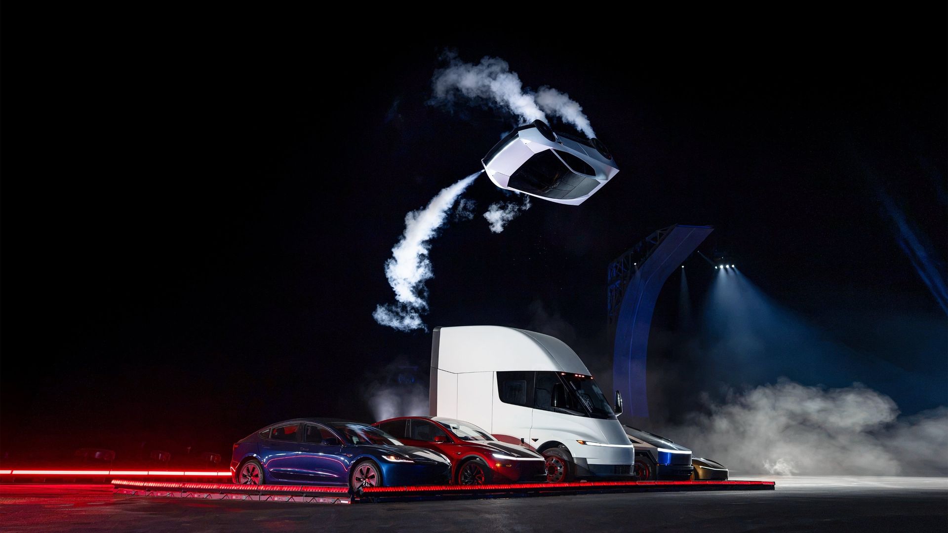 SpaceX thrusters just made a Tesla Roadster fly (and Elon Musk's car is ...