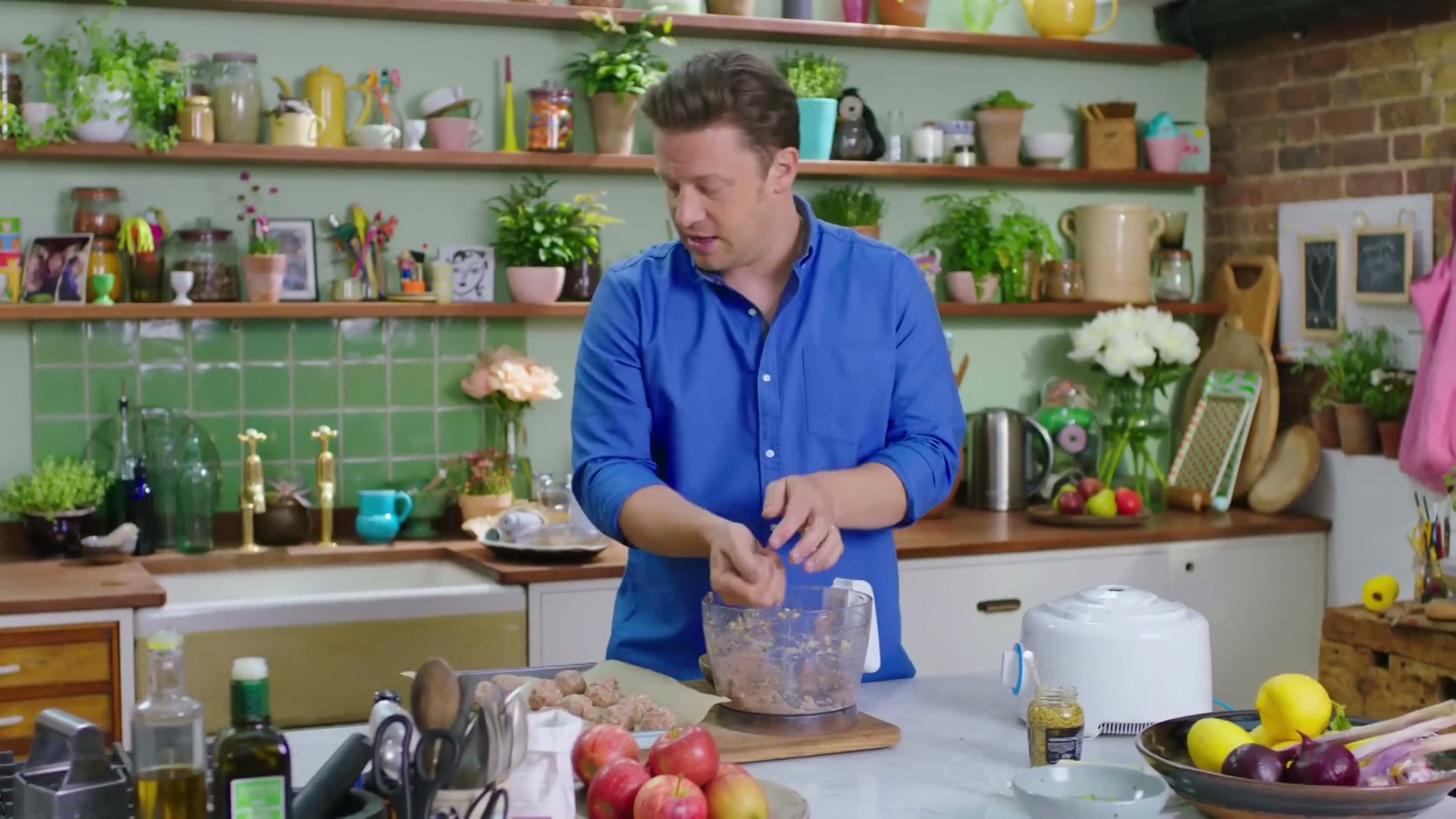 Pork meatballs | Jamie's super food family classics