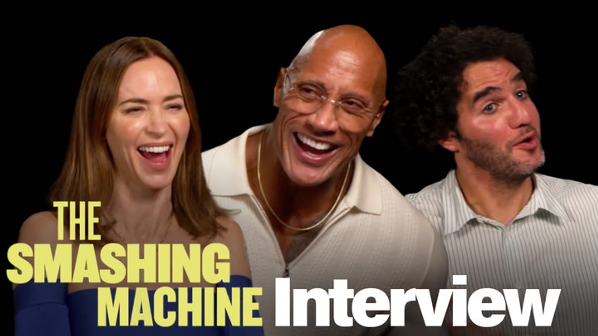The Rock on gaining muscle & breaking doors for 'The Smashing Machine'