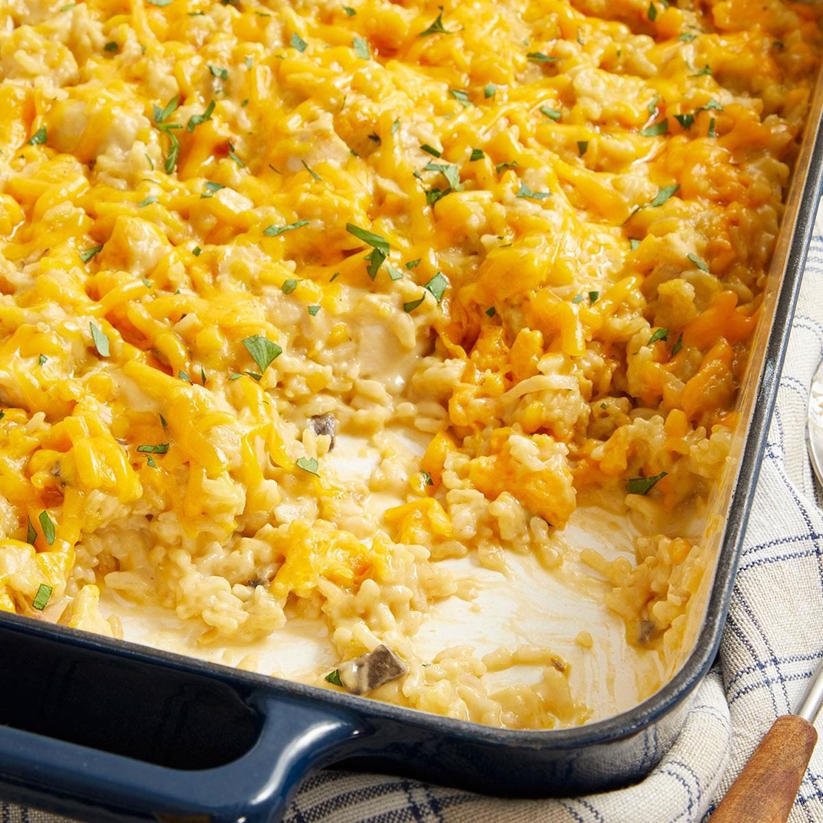 Chicken and rice casserole