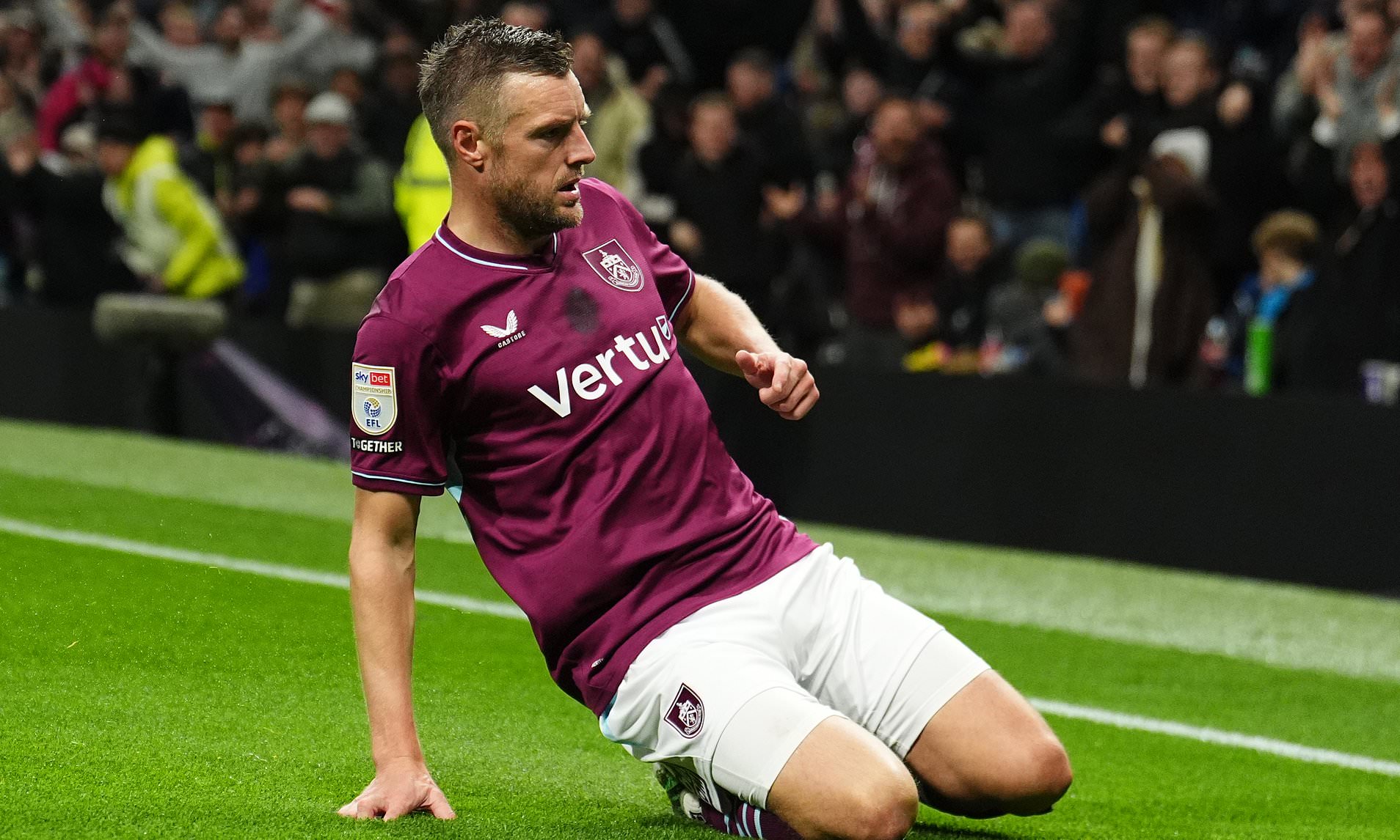 Jamie Vardy opens his account for Burnley but veteran can't save the ...