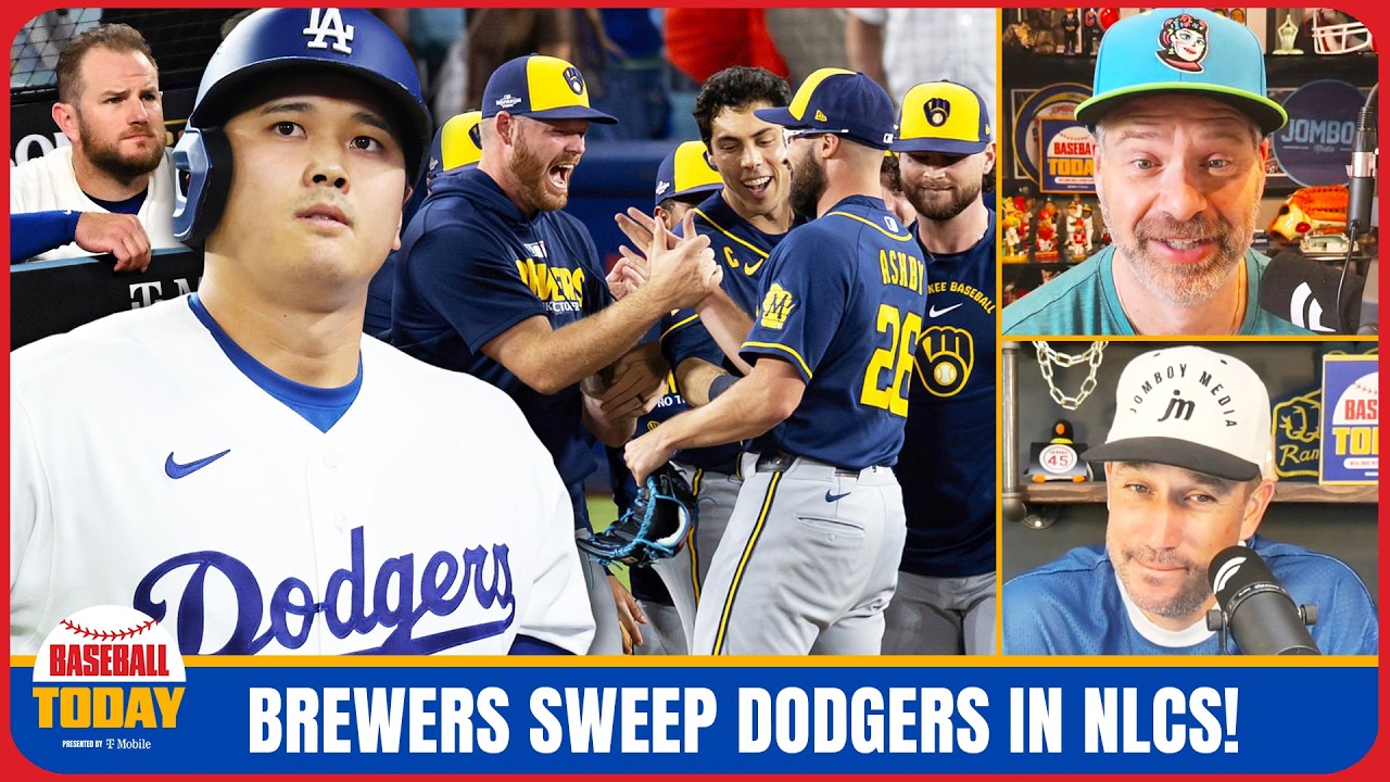 Brewers end the Dodgers reign with an NLCS sweep | Baseball Today