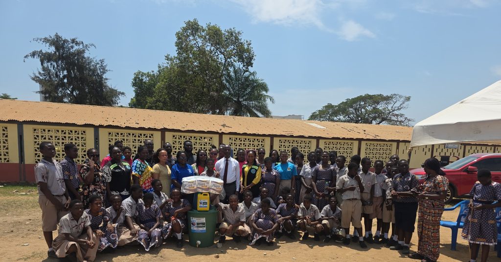 TMA promotes hand hygiene, provides supplies to two Tema schools