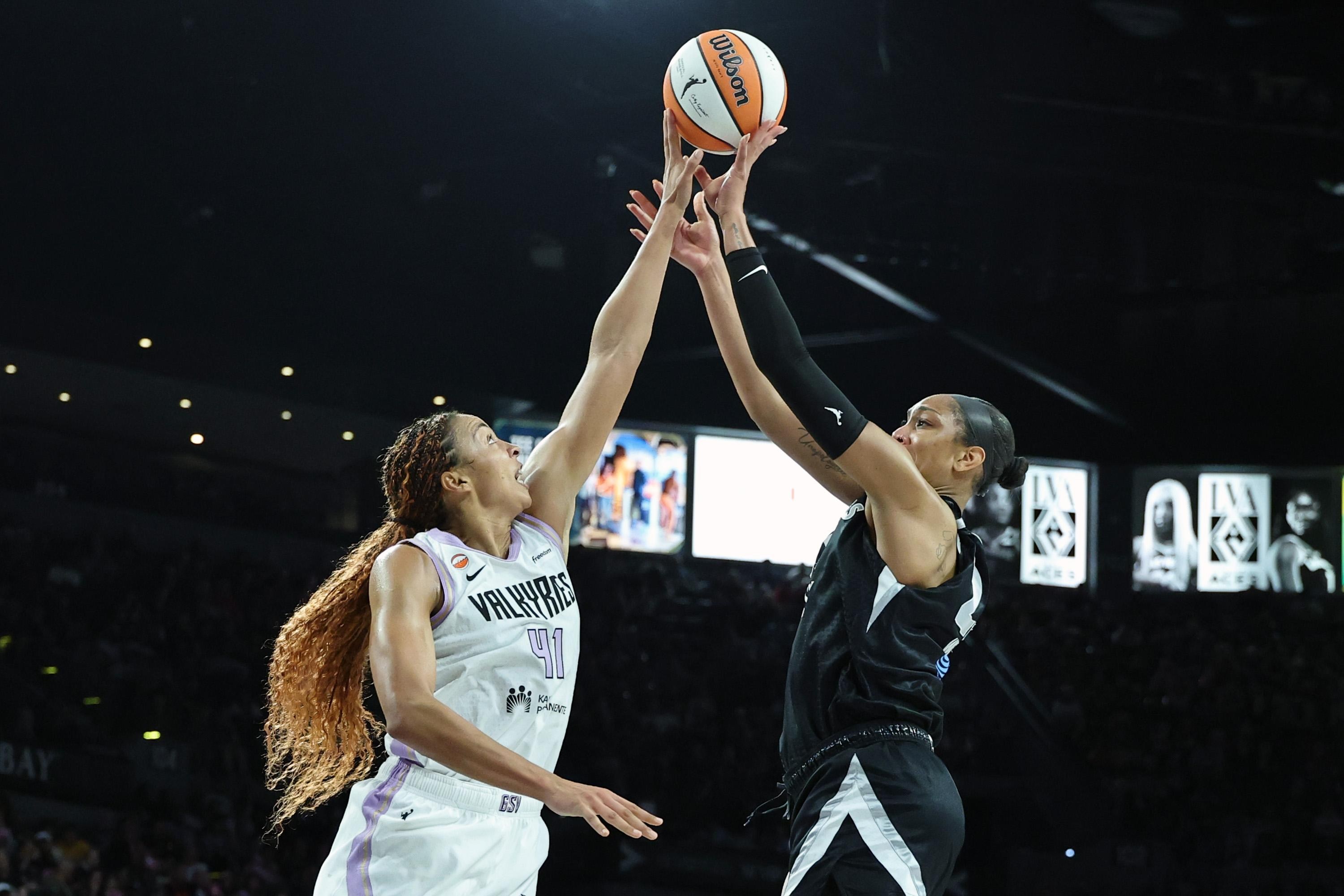 Valkyries Gabby Williams, Veronica Burton, and Kiah Stokes named to ...